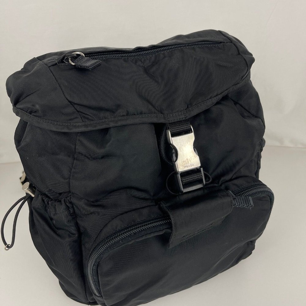 Prada Black Medium Re-Nylon Backpack - Authentici… - image 5